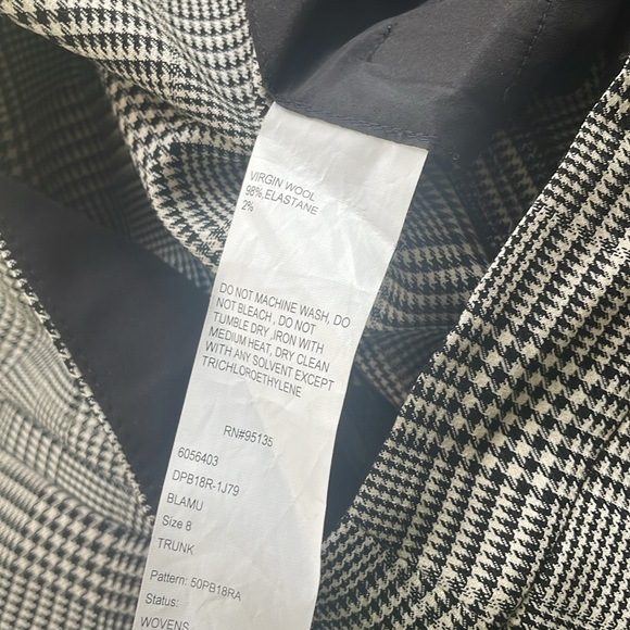 Lafayette 148 Dalton houndstooth wide leg pants - Picture 11 of 16